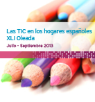 Las TIC en los hogares españoles Estudio de demanda y uso de Servicios de Telecomunicaciones y Sociedad de la Información : XLI Oleada (Julio - Septiembre 2013)